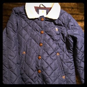 U.S. Polo Girls Jacket Size Large
